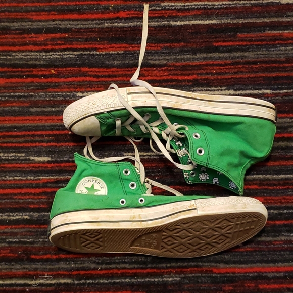 green day converse shoes